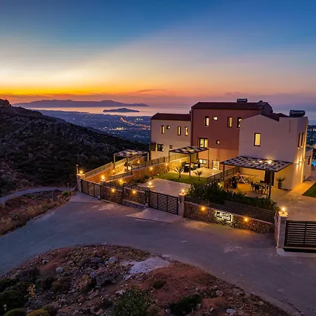 Willa Mari Chania, With Private Ecologic Pool And Amazing View!