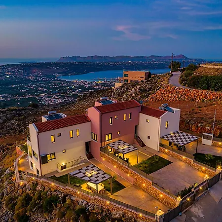 Mari Chania, With Private Ecologic Pool And Amazing View! Willa Chania (Crete)