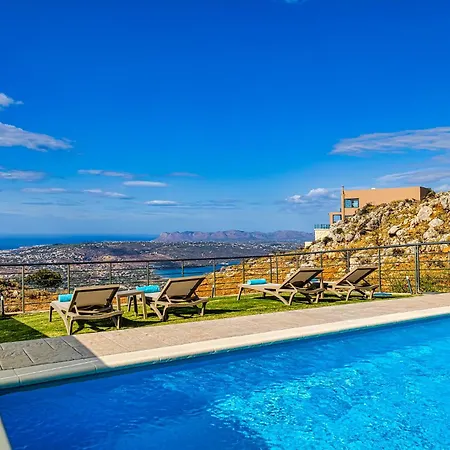 Mari Chania, With Private Ecologic Pool And Amazing View!