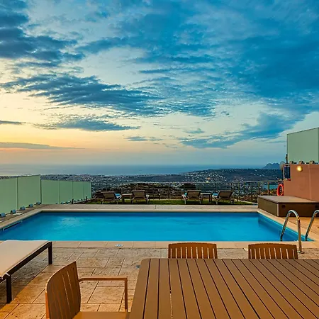 Mari Chania, With Private Ecologic Pool And Amazing View! *