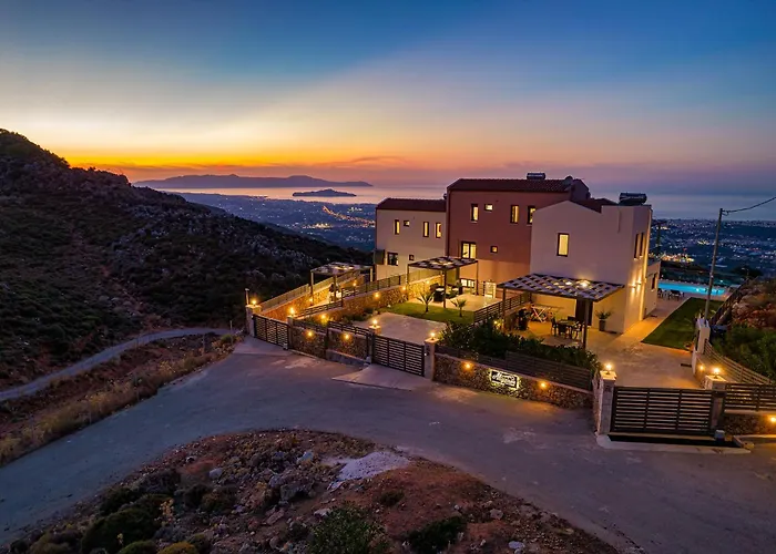 Вилла Mari Chania, With Private Ecologic Pool And Amazing View!