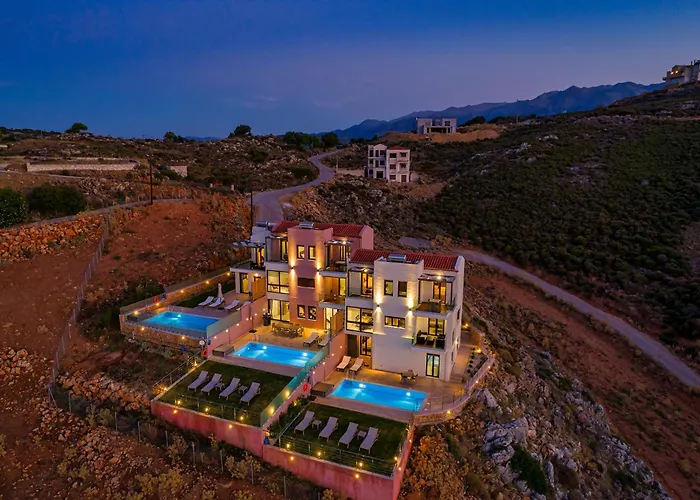 Mari Chania, With Private Ecologic Pool And Amazing View!