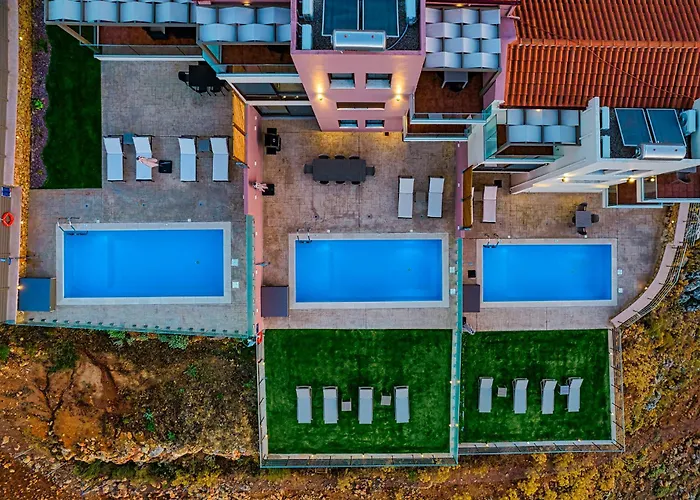 Вилла Mari Chania, With Private Ecologic Pool And Amazing View! *