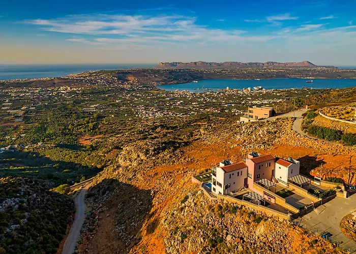 Mari Chania, With Private Ecologic Pool And Amazing View!