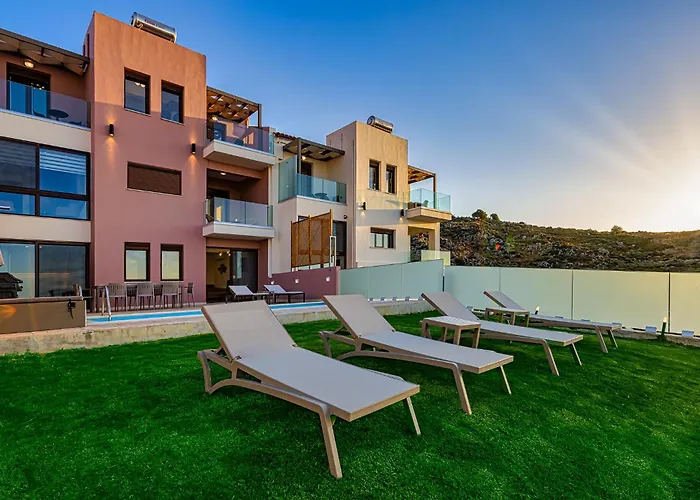 Mari Chania, With Private Ecologic Pool And Amazing View!