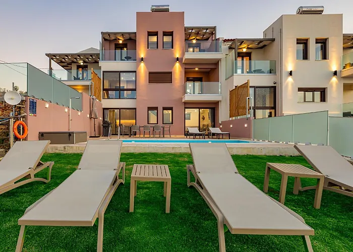 Mari Chania, With Private Ecologic Pool And Amazing View! * Ханья