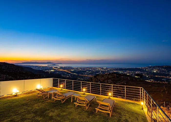 Вилла Mari Chania, With Private Ecologic Pool And Amazing View! *