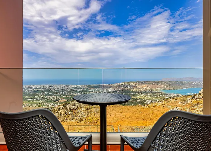 Вилла Mari Chania, With Private Ecologic Pool And Amazing View! Ханья