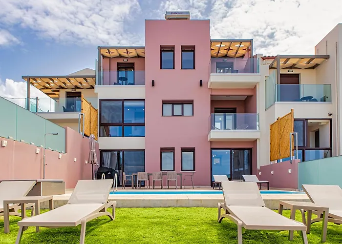 Mari Chania, With Private Ecologic Pool And Amazing View! Chania (Crete)