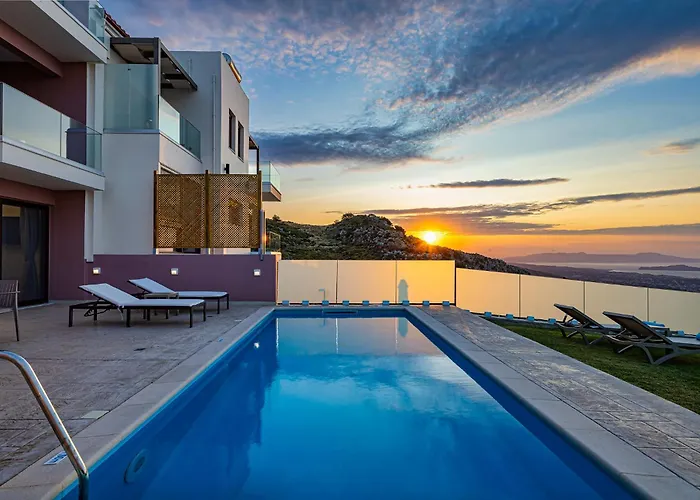 Mari Chania, With Private Ecologic Pool And Amazing View!