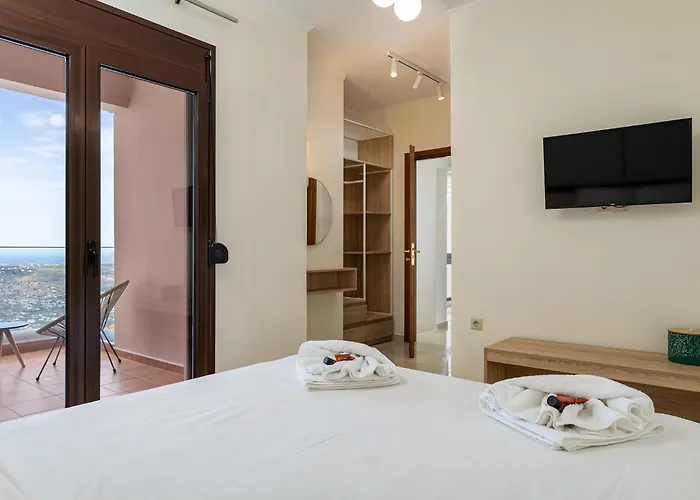 Mari Chania, With Private Ecologic Pool And Amazing View! *