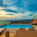 Mari Chania, With Private Ecologic Pool And Amazing View! *