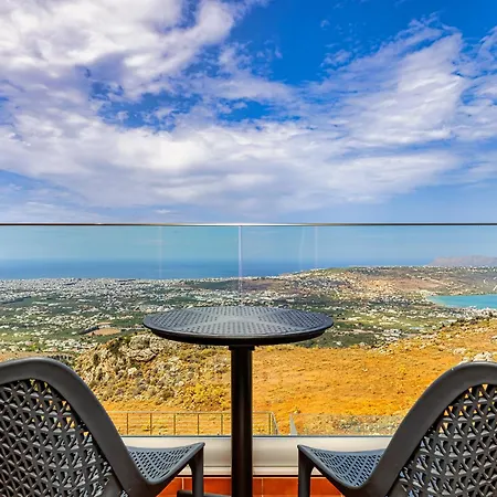 别墅 Mari Chania, With Private Ecologic Pool And Amazing View! 干尼亞